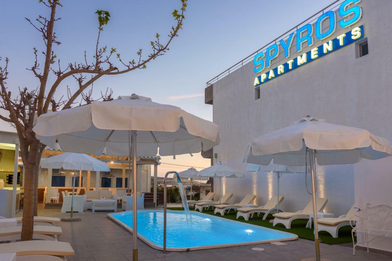 Spyros Apartments With Pool Kalamaki  Luaran gambar