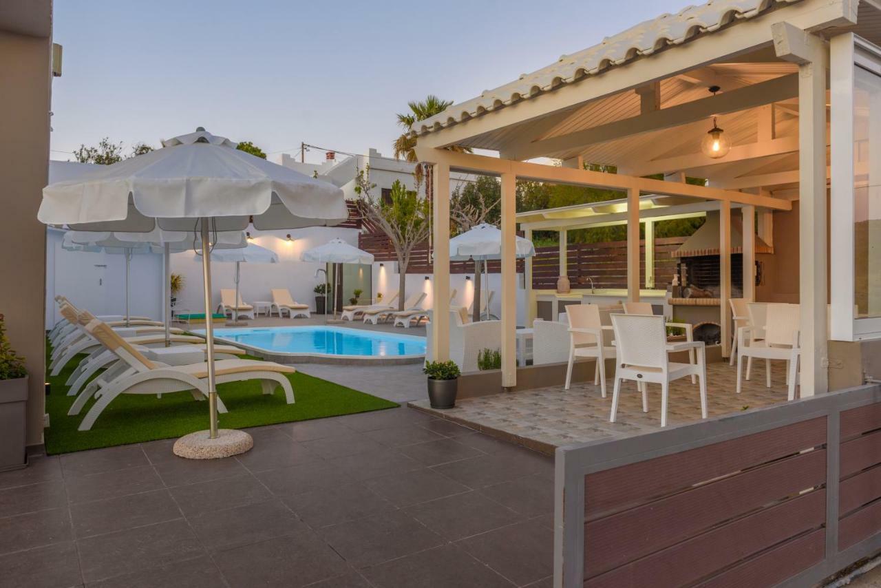 Spyros Apartments With Pool Kalamaki  Luaran gambar
